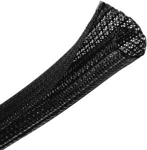 China VW 1 Braided Nylon Mesh Sleeve PET Expandable Abrasion Resistance wholesale