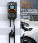 50kW Rapid fast charging ev station With LCD Display