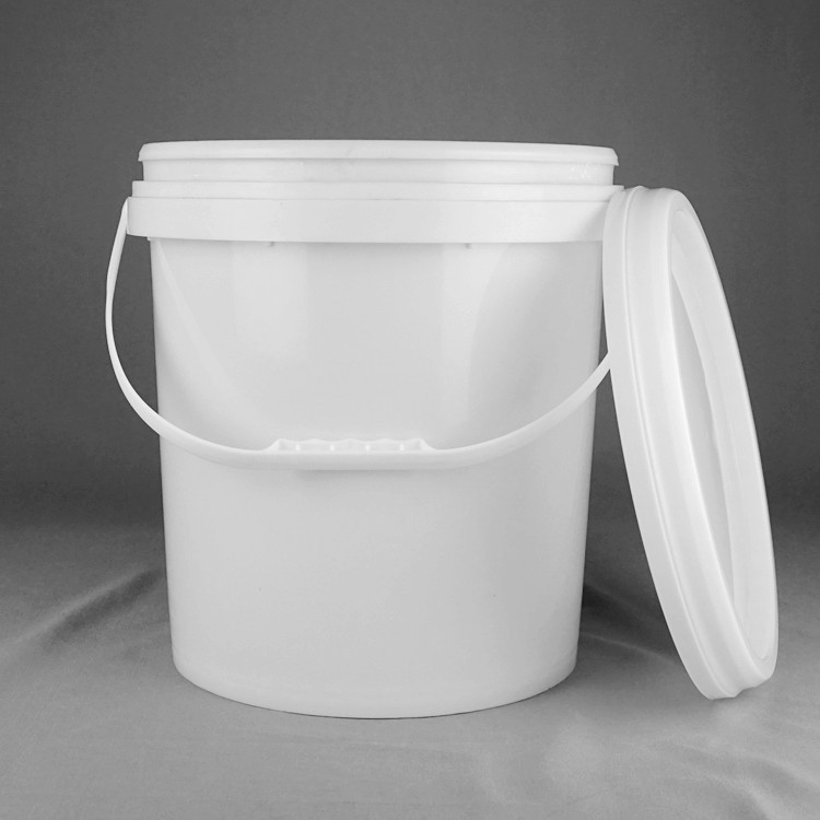 20 Ltr White 5 Gallon Bucket With Lid