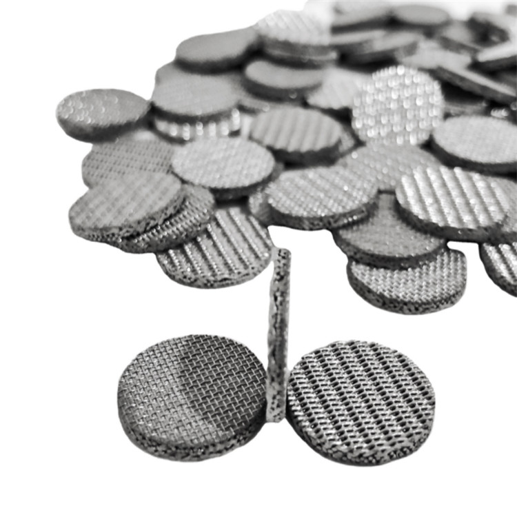 Aluminum 0.2um - 500um Rating Sintered Filter Disc