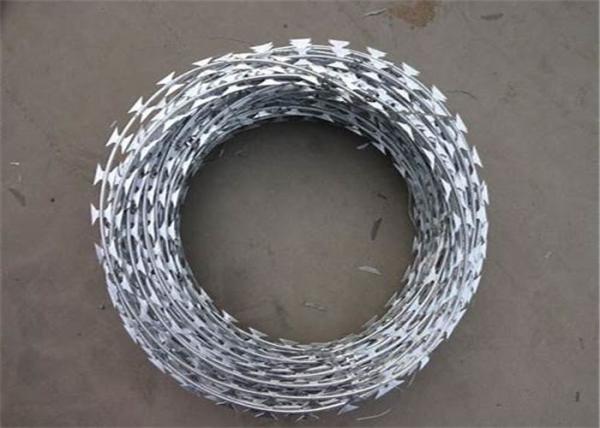 Hot Dipped Galvanized Stainless Steel Concertina Razor ,hot dipped galvanized
