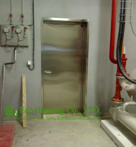 China 90 Min Stainless Steel Single fire proof doors wholesale