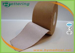 China Skin colour Rigid sports strapping tape rayon sports tape strong adhesive athletic tape wholesale