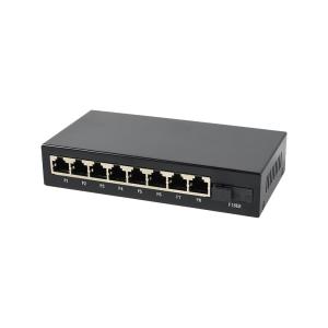 China VLAN switch FTTH fiber optic communication equipment Tx1310nm 8 port 1000M fiber switch wholesale price wholesale