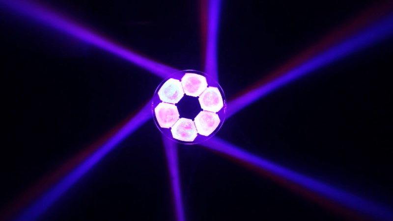 4in1 14CH Mini 15w Dmx 512 Led Moving Head Light Cool White Color Temperature