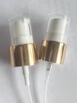 Plastic Type PP 18/410 20/410 18/415 Treatment Pump Half Cap For Sun Care Bottle