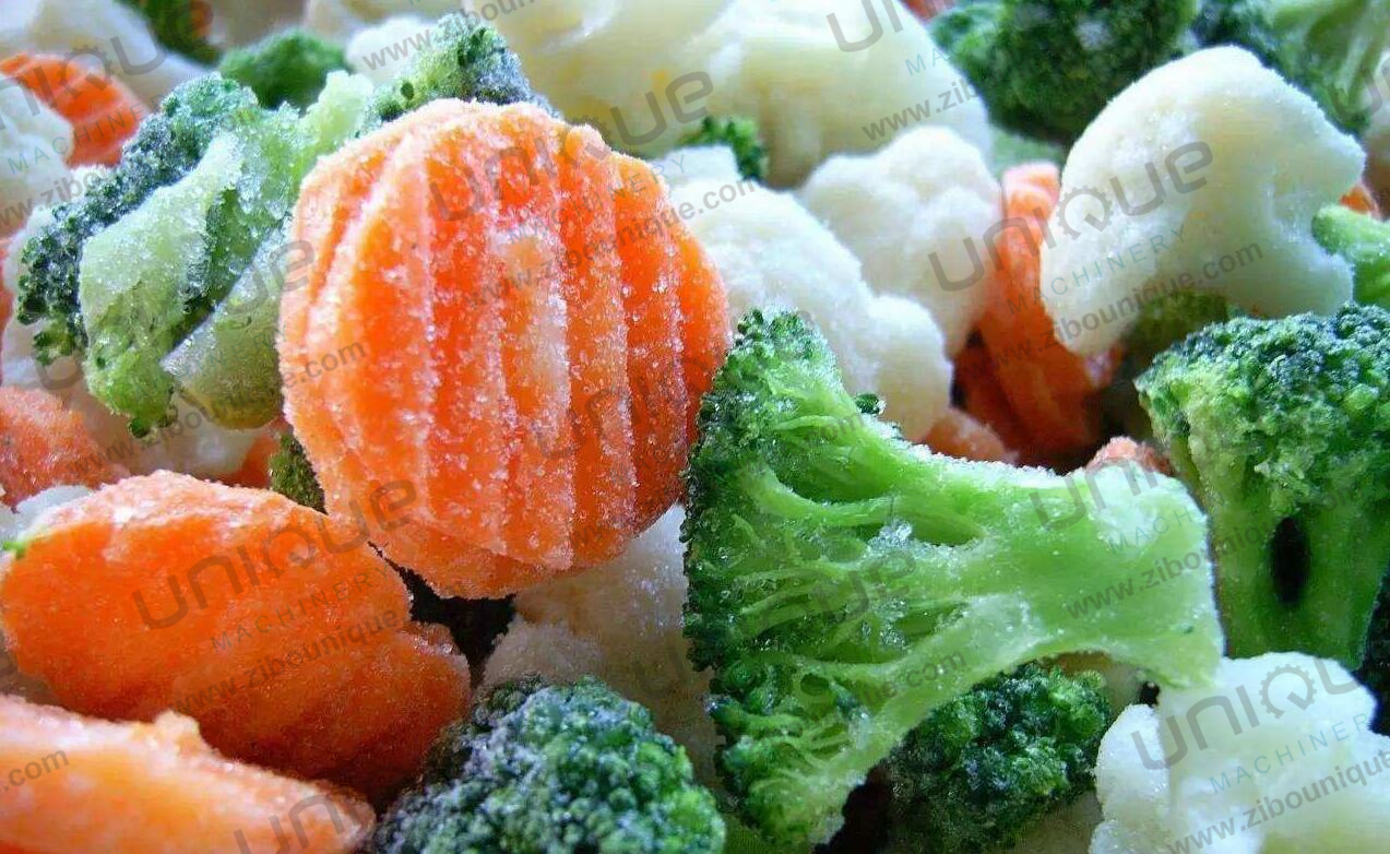 Revolutionary Freeze Fruit and Vegetable Function in Frozen Vegetable Processing Line