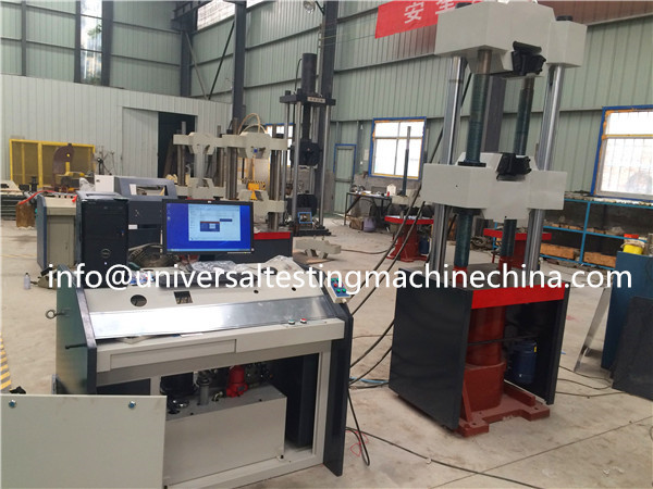 WAW Electro-hydraulic Servo Microcomputer Control Universal Test Machine Use for Tensile Compression 