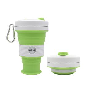 China ECO Friendly 550ML Foldable Silicone Cup For Outdoor wholesale