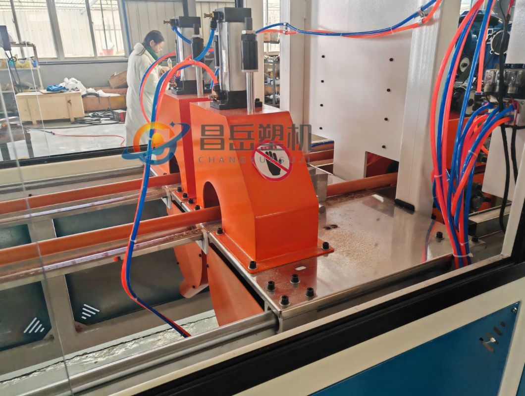 16-63 mm Two Cavity PVC Dual Contuit Pipe Production Line