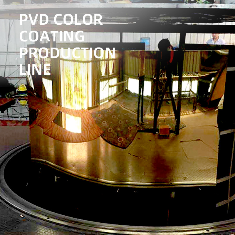 Pvd Color Coated Decoration Stainless Steel Sheet Inox Mirror Finished Gold Metal plate 304