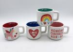 Gifts Spot Decal 3d Ceramic Mug In 2 Tone Colors For Valentines ' S Day