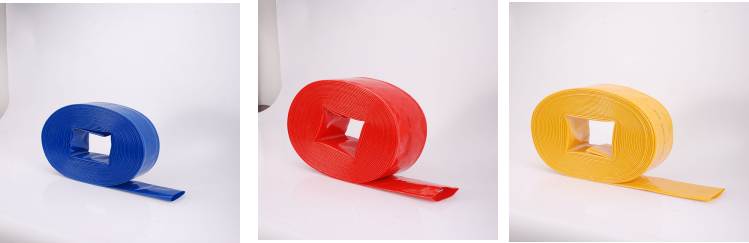 PVC reinforced hose / PVC lay flat hose pipe, Agriculture Irrigation Hose Supplier PVC Lay Flat Hose