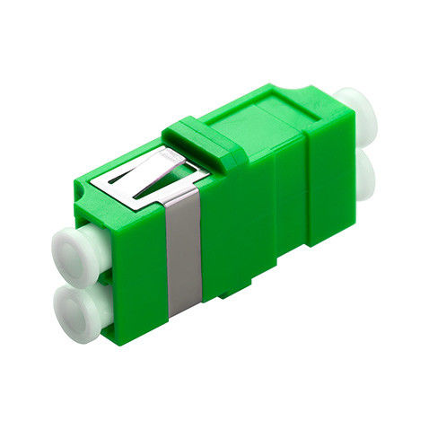 LC/PC LC/APC Duplex Fiber Optic Adapter Low Environmental Sensitivity
