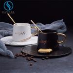 OEM Savall Porcelain Coffee Cups And Saucers Porcelain Teacup