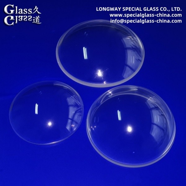 Optically Clear BK7 Glass Optical Dome for Underwater Camera Housings