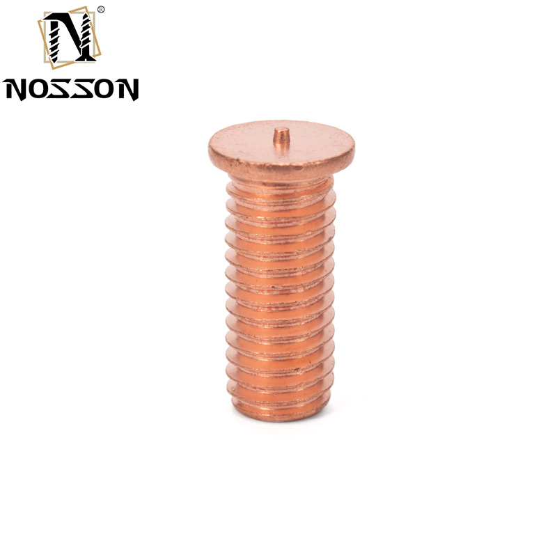 Affordable M4 M5 M6 M8 M10 Welding Screw CD Weld Studs Industry Silver Finish for All Material Made of Stainless Steel