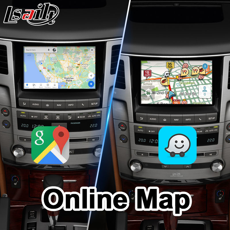 Lsailt Android Multimedia System Video Interface for Lexus LX 570 LX570 2012-2015