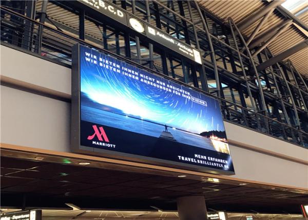 P4 Digital Advertising Display Screens , Full Color Smd Led Display Screen