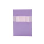 Paper Gift Box Packaging / Wedding Flowers Gift Purple Gift Box White Bow