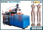 Full Body Mannequin Plastic Molding Machine , Heavy Duty Extrusion Blow Moulding