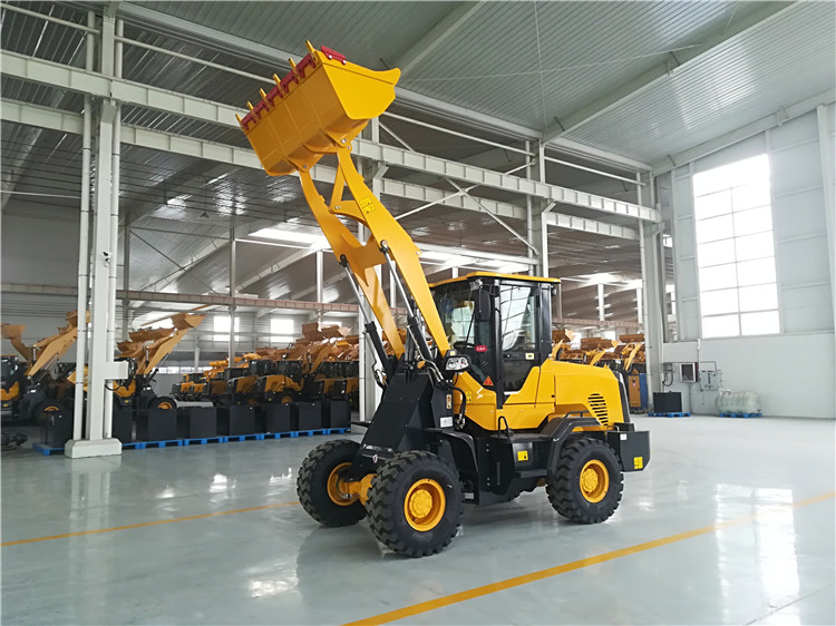 4 Wheels Drive 2 Ton SNSC Wheel Loader ZL928 Heavy Duty Loaders from SNSC for Industrial
