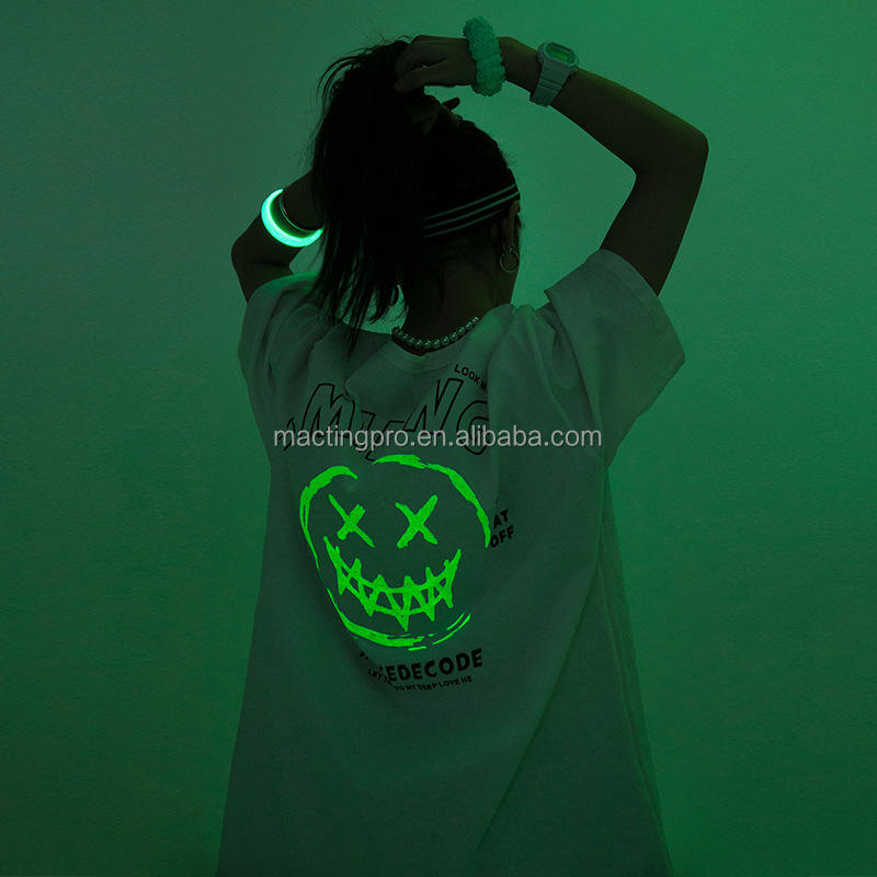 Men's Streetwear 2024 Summer Fashion Trend Oversized Reflective T Shirt Custom Design