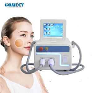 China IPL 2 Handles Skin Rejuvenation Acne Treatment Vascular Hair Removal Machine wholesale