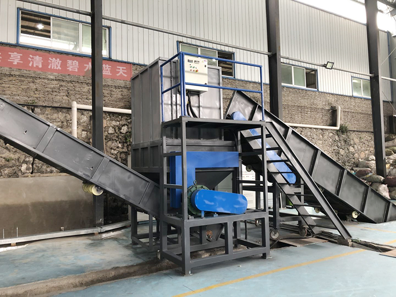 PET Bottles Bales Unpacking Machine For Sales