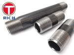 ASTM A10 EN10241 Welded Seamless Tube Nipple Carbon Steel Black