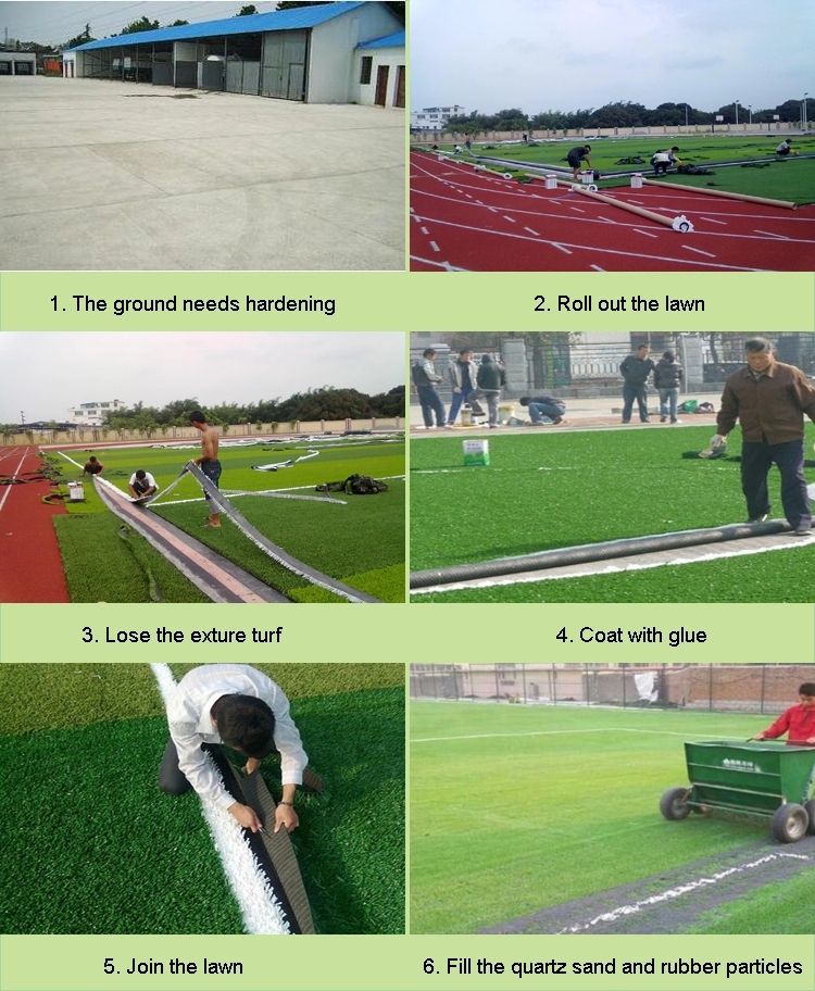 Nice Synthetic Residential Fake Grass For Play Area Front Yard Multiple Utility