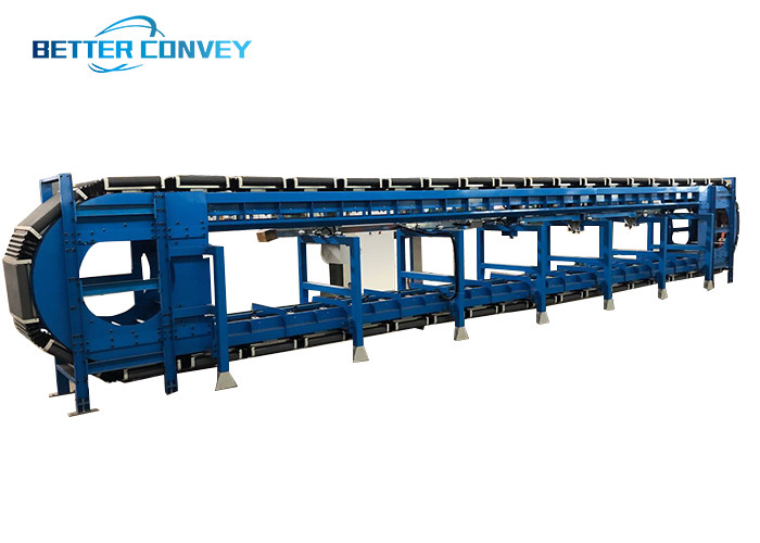 Logistic Shipping Linear Vertical Belt Conveyor