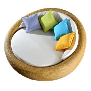 China Powder Coating Aluminium Frame Outdoor Sun Loungers Lounge Bed for Beach Lounge Chair wholesale