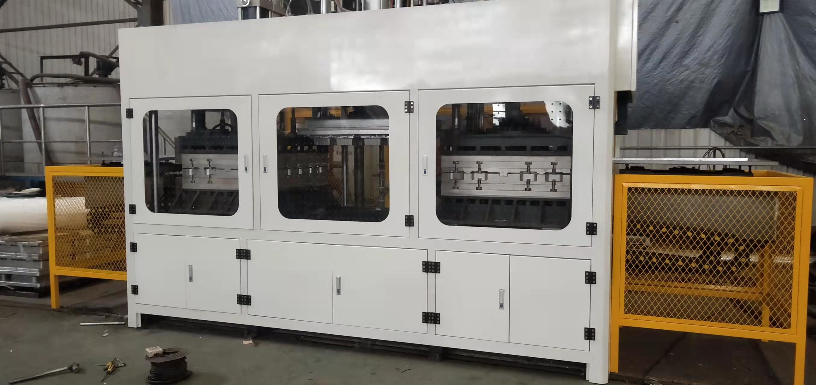 Biodegradable Plant Fiber Pulp Molding Egg Box Thermoforming Forming Machine