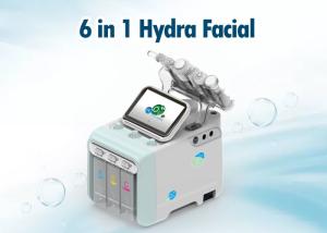 China H2O2 Hydrodermabrasion Aqua Peel Facial Machine With Black Head Vacuum wholesale