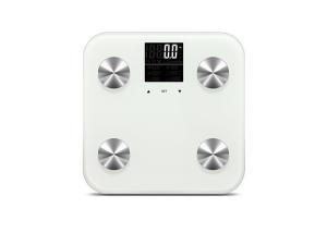 China Round Edge Square 396LBS Electronic Body Fat Analyser Scale wholesale