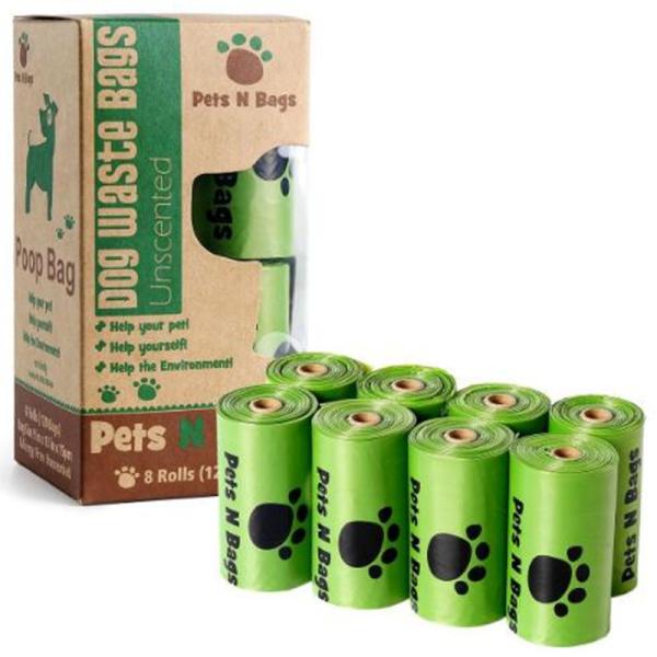 Non - Toxic 100% Biodegradable Poop Bags , Biodegradable Plastic Bags Refill