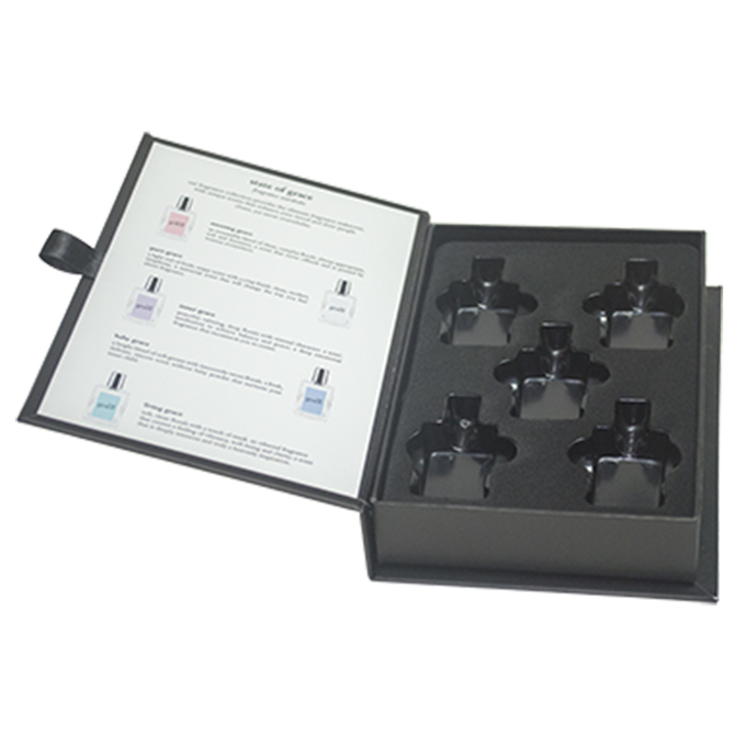 Luxury Double Open Perfume Gift Packaging MDF Board Gift box 2
