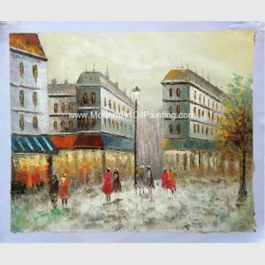 China Canvas Paris Oil Painting ，Thick Oil Paint Palette Knife 30&quot; X 40&quot; 36&quot; X 48&quot; wholesale