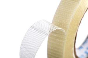 China White Color Fiberglass Mesh Tape , 2&quot; Wide Fiberglass Joint Tape Heat Resistant wholesale