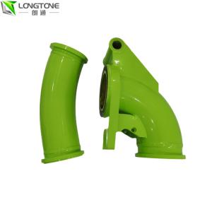 China Putzmeister Concrete Pump Parts Elbow Outlet Casting 7 Inch wholesale
