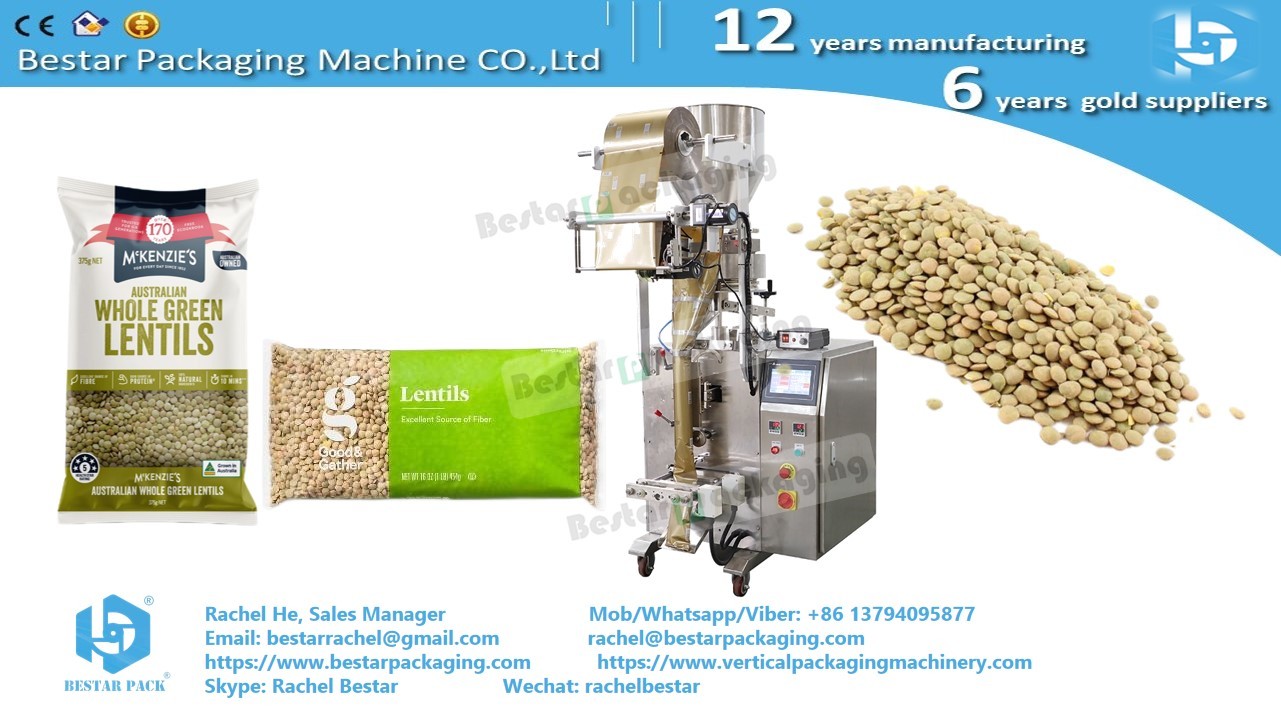 Bestar Lentils pouch weighing packaging machine BSTV-160A