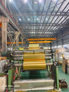 China Golden Epoxy Coated Aluminium Fins wholesale