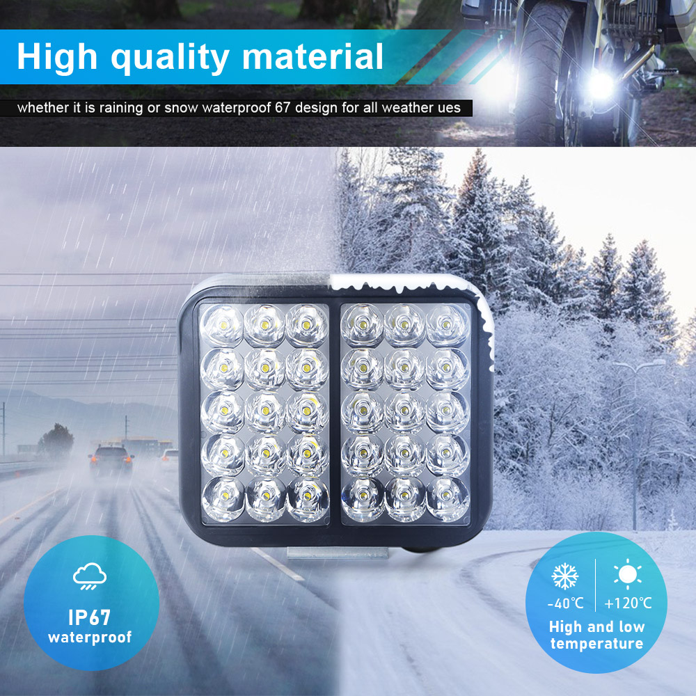 30 LED 12V White Color Auto Work Light Off Road Universal LED Lamp