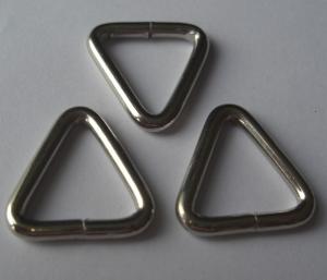 China 1.5 inches iron triangle buckle for sale wholesale