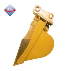 China 3T Hydraulic Power Tilt Bucket Sloping Grading NM360 wholesale