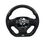 Suzuki Series Black Carbon Fiber Steering Wheel With Enhanced Grip For Heavy