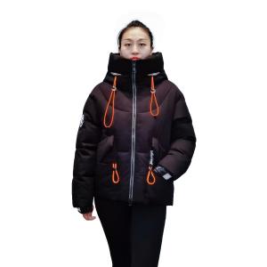 China FODARLLOY F22531 Ladies Warm Hooded Cotton-padded Clothes Women Slim Long Winter Jackets Women Coats wholesale