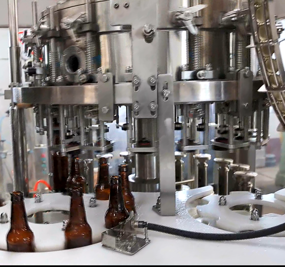 2000bph Automatic Beer Filling Machine BEIERDE Beer Filling Line