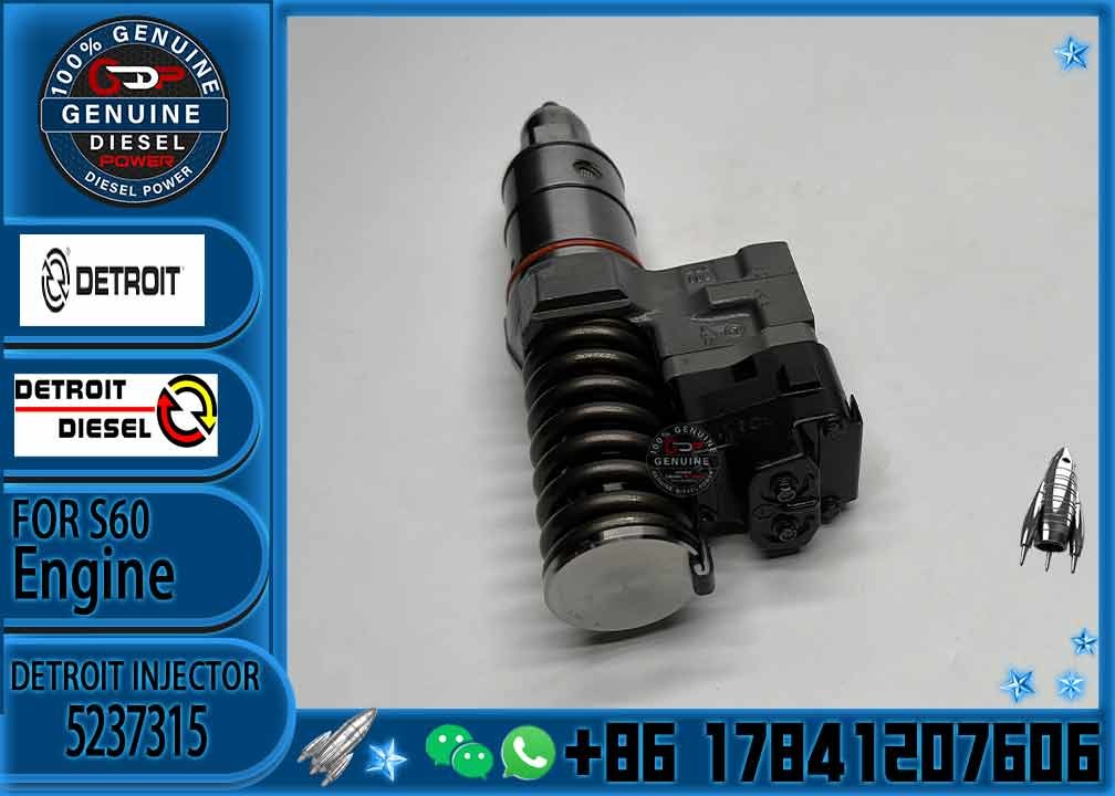 Common Rail Fuel Injector R-5235575 R-5235580 R-5237473 R-5237315 R-5234775 R-5234915 R-5234920 for Detroit S60 series